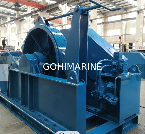 IACS Approved 10-100T Marine Electric Hydraulic Boat Towing Winch